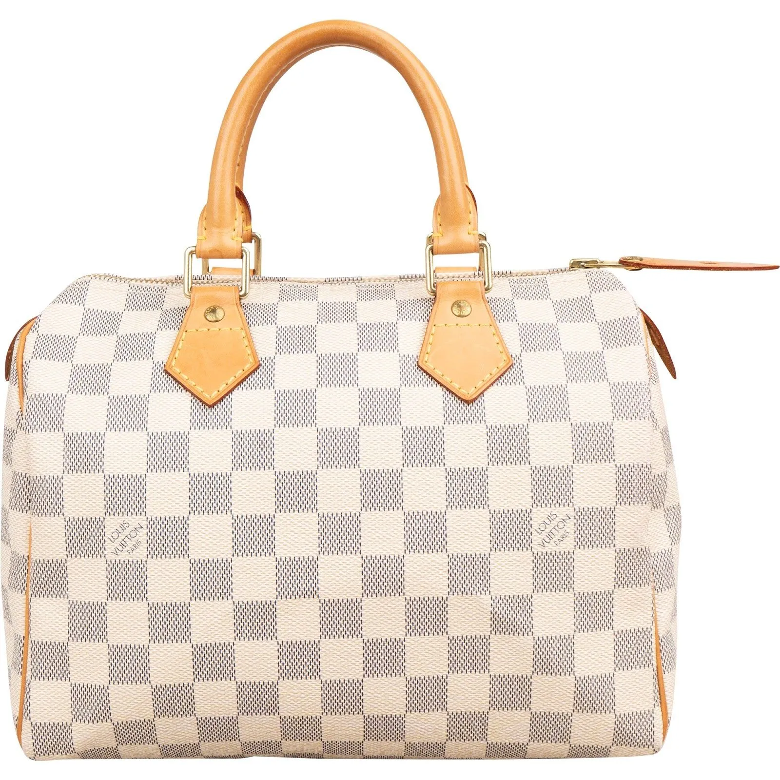 Louis Vuitton Monogram Damier Azur Speedy 25 Handbag